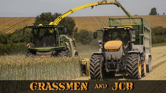 Grassmen and JCB