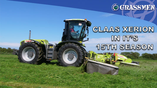 Claas Xerion in its 15th season