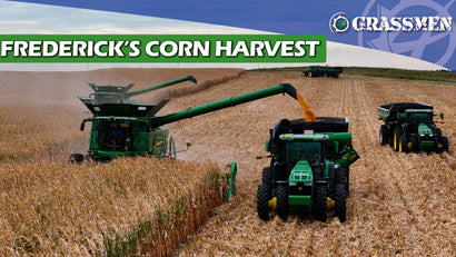 HARVEST in TORNADO SEASON!  - Frederick Harvesting