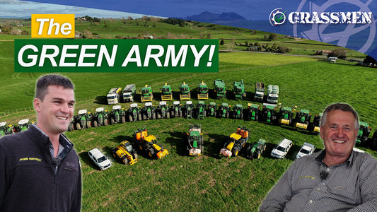 Meet the father/son duo who are all about green machines.