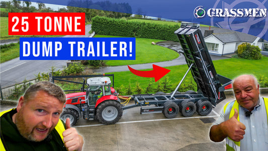 McCauley's MASSIVE Dump trailer!