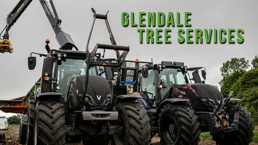 Drawing Wood Chippings with Glendale Tree Services!