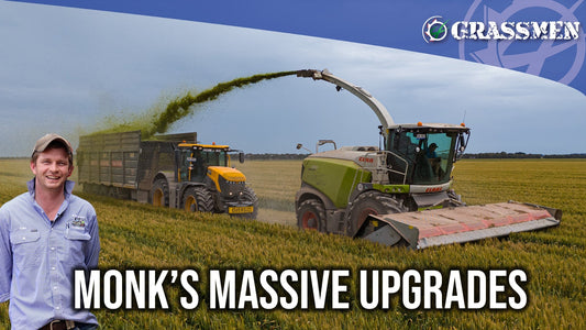 Australia's Biggest Silage Contractor's BIG changes to their fleet- Monk & Son Ag Se