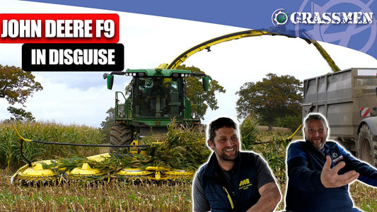 NEW John Deere F9 TEST MACHINE - Highest hours in the world,  Martin Evans Group LTD