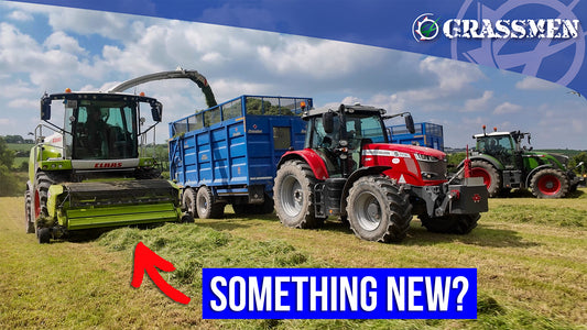 Mark Troy gets a NEW 990 AND a prototype Claas Header