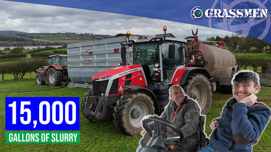 Slurry Out! Seeds in! | End of year jobs at Killen Bros Contracting