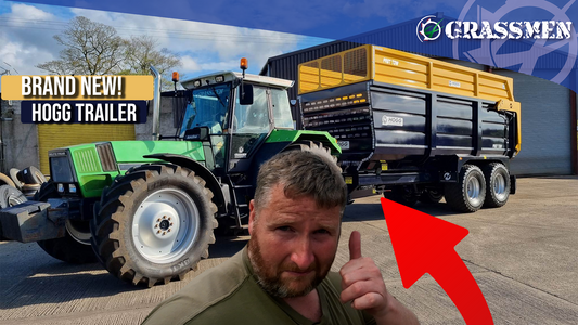 Hogg's New Silage Trailer!