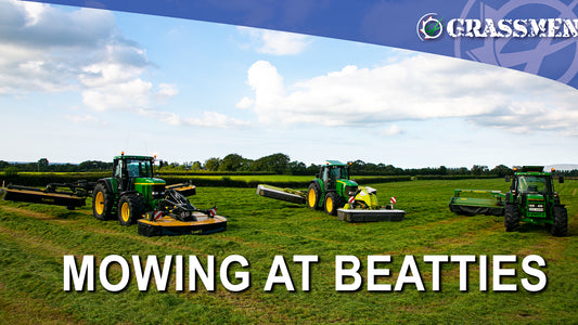 The John Deere Mowing Dream Team at Beatties!