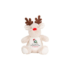 Mini Reindeer Teddy  – All I Want for Christmas Is More Horsepower