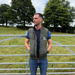 GRASSMEN Core Padded Bodywarmer Green