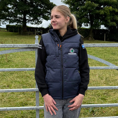 GRASSMEN Core Padded Bodywarmer Navy