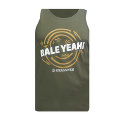 Bale Yeah! Tank Top - Olive