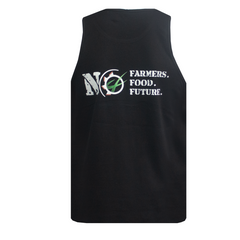 NO Farmers. No Food. No Future Tank Top - Black