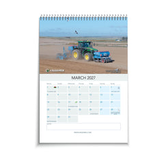 GRASSMEN 2027 A3 Calendar - 14 Months