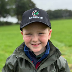 "GRASSMEN" KIDS TRUCKER BASEBALL CAP
