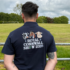 "The Royal Cornwall Show 2026" Limited Edition Show Special Unisex Adults Navy Polo Shirt