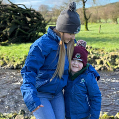 GRASSMEN Kids Drover Jacket - Blue