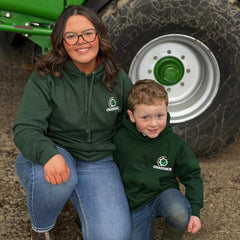 "GRASSMEN" Unisex Adults Bottle Green Hoodie