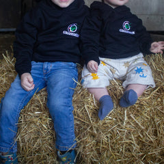 "Ford TW35" Kids Black Hoodie