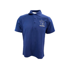 "15 Year's of GRASSMEN" Kids Blue Anniversary Polo Shirt "Signature Collection"