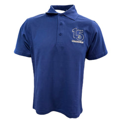 "15 Year's of GRASSMEN" Adults Blue Anniversary Polo Shirt "Signature Collection"