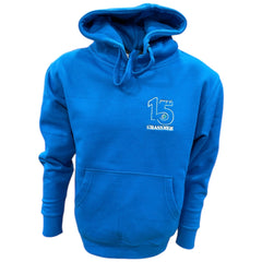 "15 Year's of GRASSMEN" Adults Blue Anniversary Hoodie "Signature Collection"