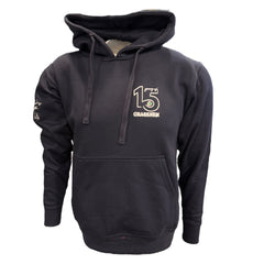 "15 Year's of GRASSMEN" Adults Navy Anniversary Hoodie "Signature Collection"