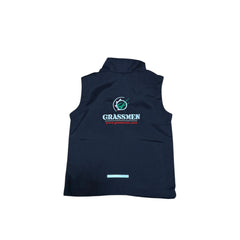 GRASSMEN Kids Softshell Gilet Black