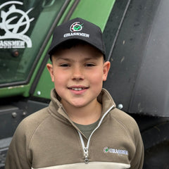 "GRASSMEN" KIDS TRUCKER BASEBALL CAP