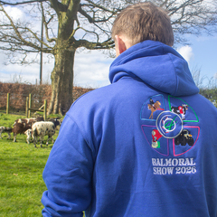 "Balmoral Show 2026" Limited Edition Show Special Unisex Kids Royal Blue Hoodie