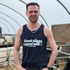 Good Silage, Good Milk Tank Top - Navy