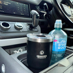 GRASSMEN Double Walled Travel Mug Stainless Steel