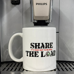 Share the Load - White Ceramic Mug