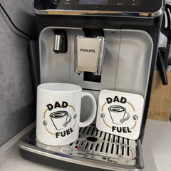 “DAD FUEL” Wooden Coaster