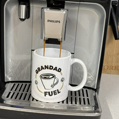Grandad Fuel - White White Ceramic Mug