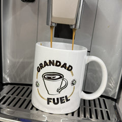 Grandad Fuel - White White Ceramic Mug