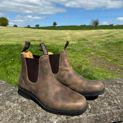 Mongrel Dealer Boots, Cloudy Brown, Chisel Toe, Non-Safety