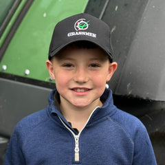 "GRASSMEN" KIDS TRUCKER BASEBALL CAP