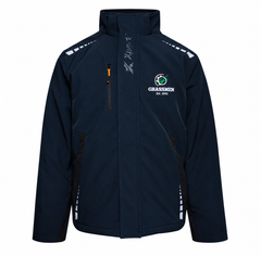 GRASSMEN NO FARMERS. NO FOOD. NO FUTURE. Xpert Pro 3 Layer TPU Tactical Shell Jacket Navy