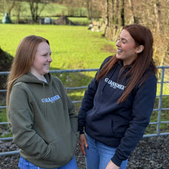 "GRASSMEN" LUX. Unisex Adults Hoodie Navy
