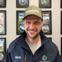 GRASSMEN Olive Green / Black Trucker Snapback Cap