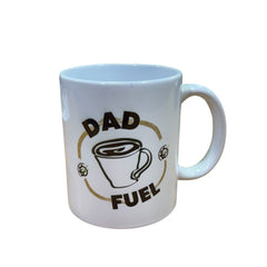 Dad Fuel - White White Ceramic Mug