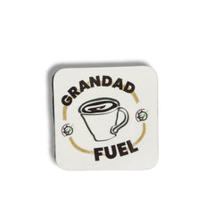 “GRANDAD FUEL” Wooden Coaster