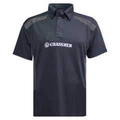 NO FARMERS. NO FOOD. NO FUTURE. Xpert Pro Stretch Polo Shirt Navy/Grey