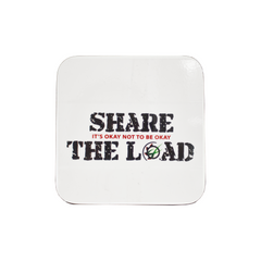 Share the Load - Wooden Coaster