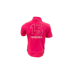 "15 Years of GRASSMEN" Kids Pink Polo Shirt "Signature Collection"