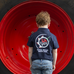 "The Royal Welsh Show 2026" Limited Edition Unisex Kids Navy Polo Shirt