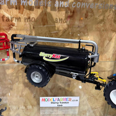 Model Farmer Slurrykat Black Slurry Tanker