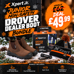 Xpert Junior Non-Safety Drover Dealer Boot Bundle 