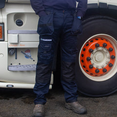 GRASSMEN Adults Work Trouser Xpert Pro Stretch+ Navy/Black
